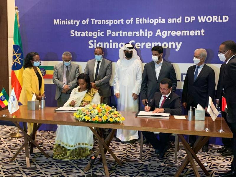 Dp World Says Agrees With Ethiopia To Develop Trade Corridor