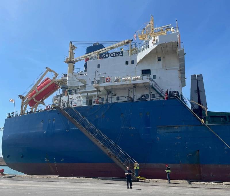 First Ocean Vessel of 2023 Arrives at Ports of Indiana-Burns Harbor