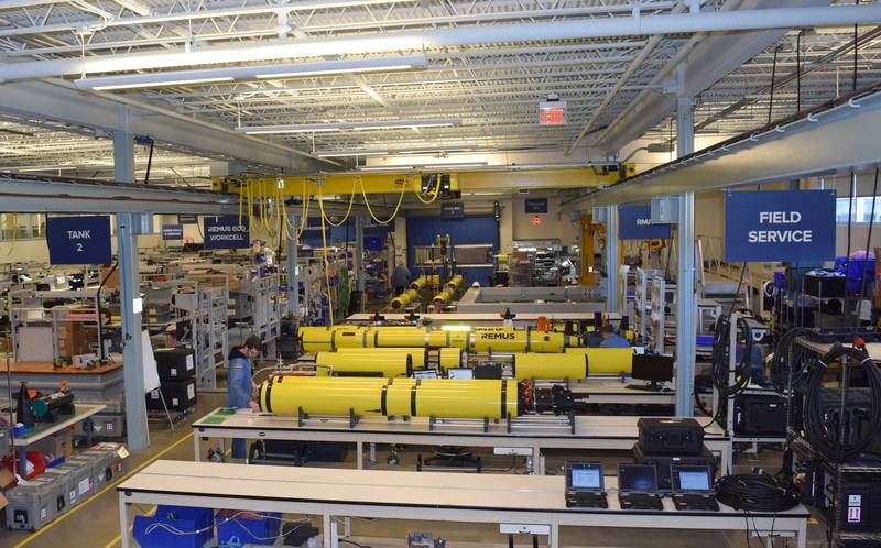 The manufacturing floor. Photo: HII