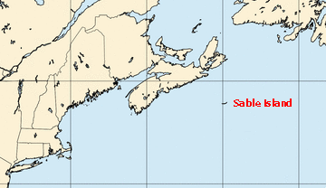 sable island map