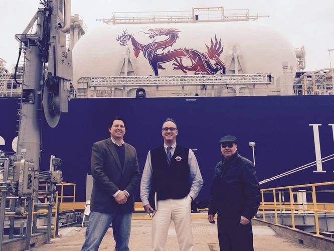 On The Docks At Marcus Hook