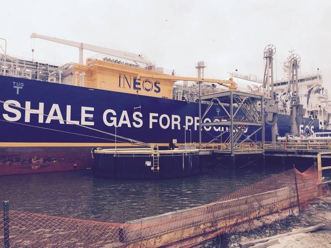 On The Docks At Marcus Hook